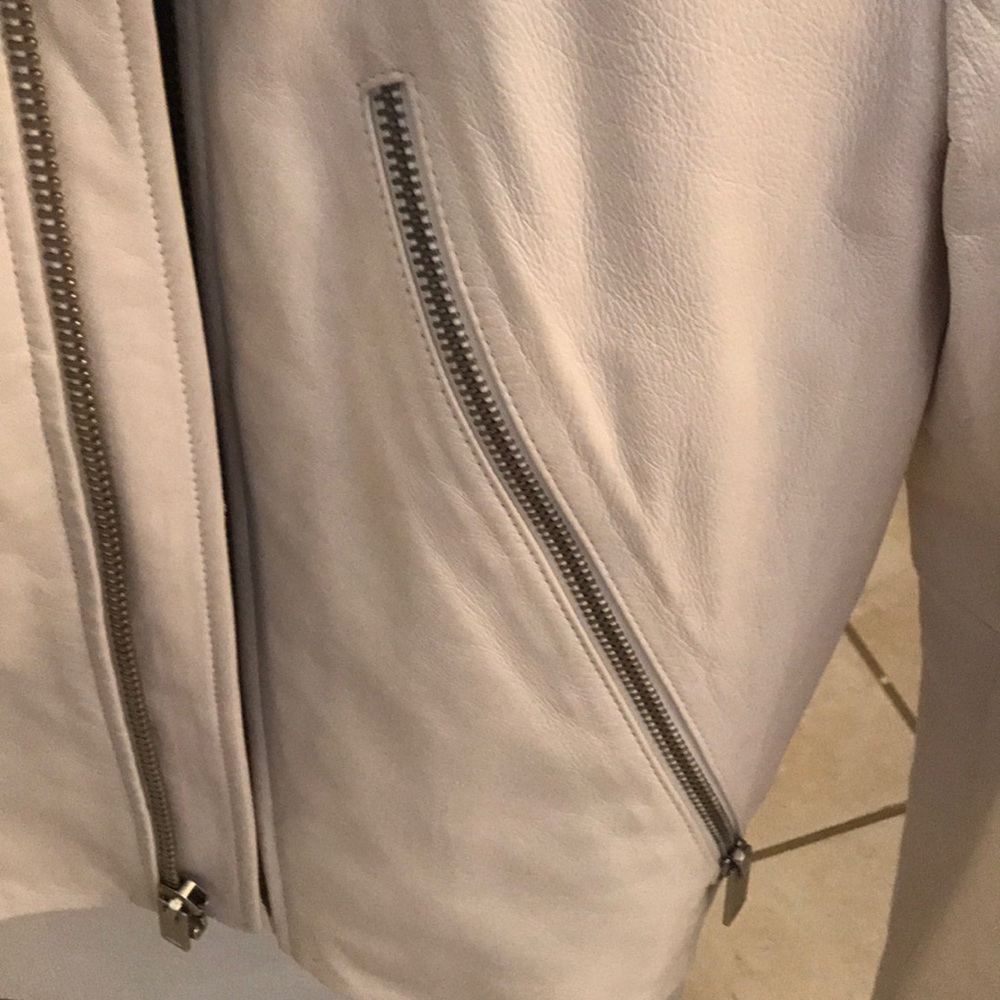 Gap Genuine Leather Jacket, Size Medium - image 2